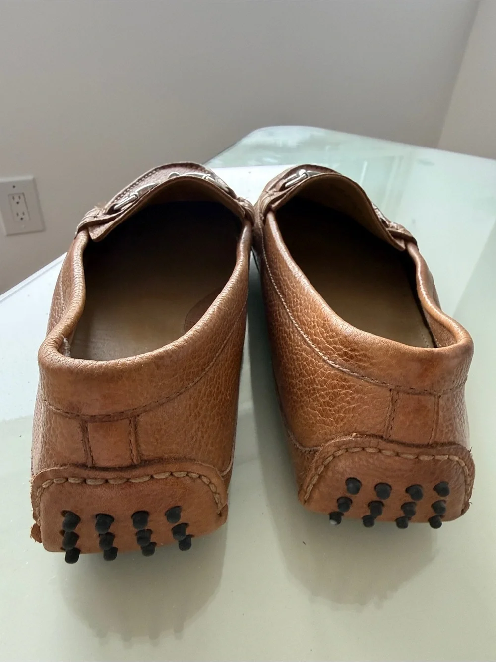 Cole Haan Horsebit Brown Driver Shoes